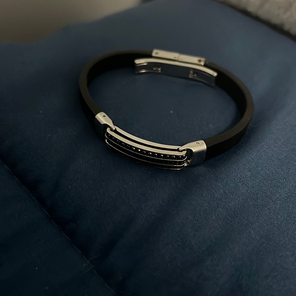 Swavorski Mens Bracelet